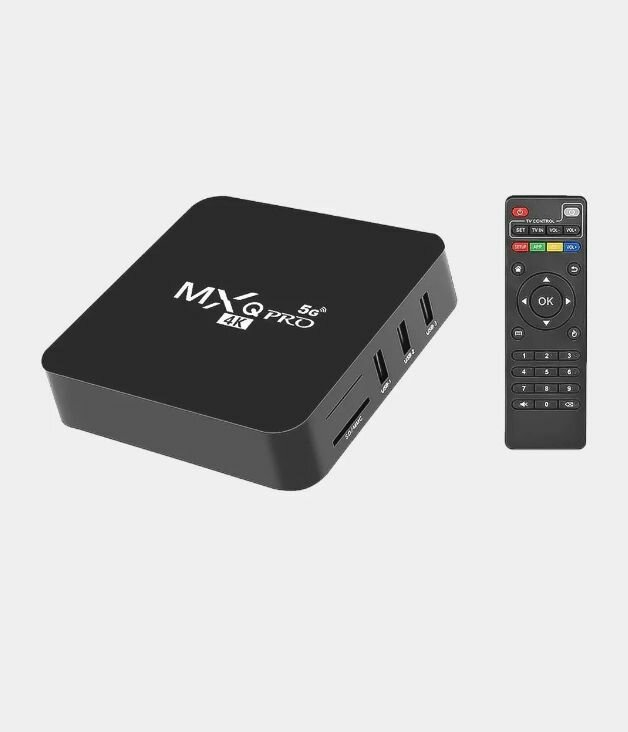 Смарт ТВ-приставка MXQ PRO 5G 4K TV Box Ultra HD