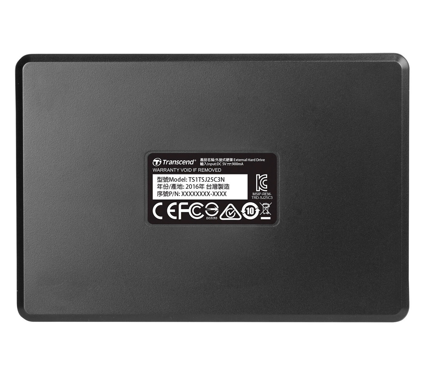 Внешний HDD Transcend StoreJet 25C3