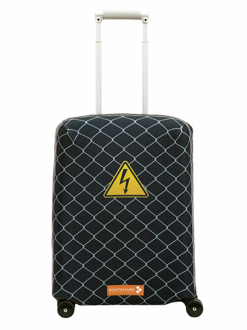 Чехол для чемодана ROUTEMARK, размер S, черный, желтый
