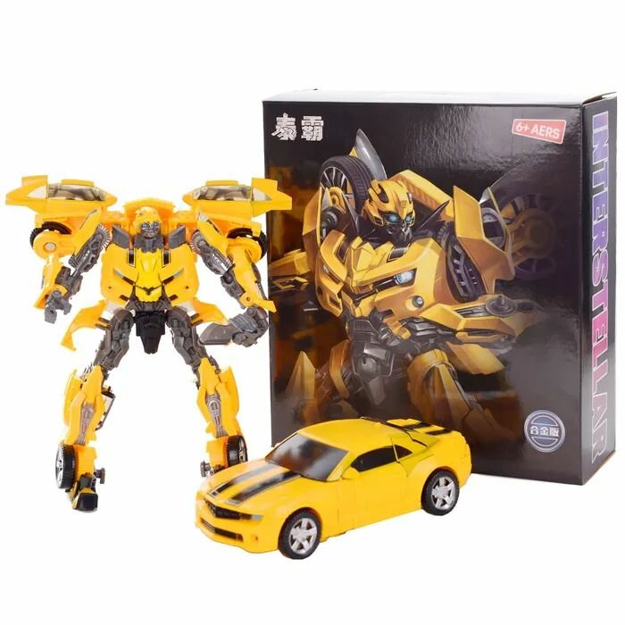 фото Большой робот трансформер Машинка бамблби 2 в 1