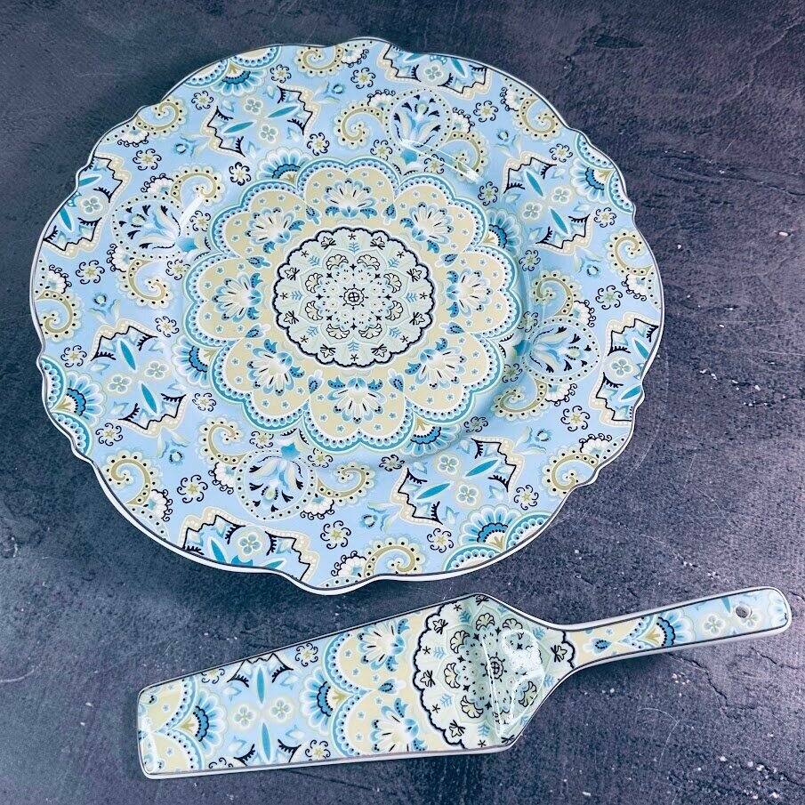 фото Тортовница 27 см с лопаткой Lenardi (183236)