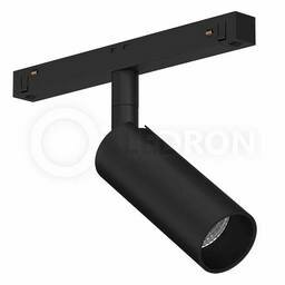 Светодиодный светильник LeDron Sagi S40 ( Dim 0-10V ) 48V 3000K 10W 950Lm Black для магнитных треков