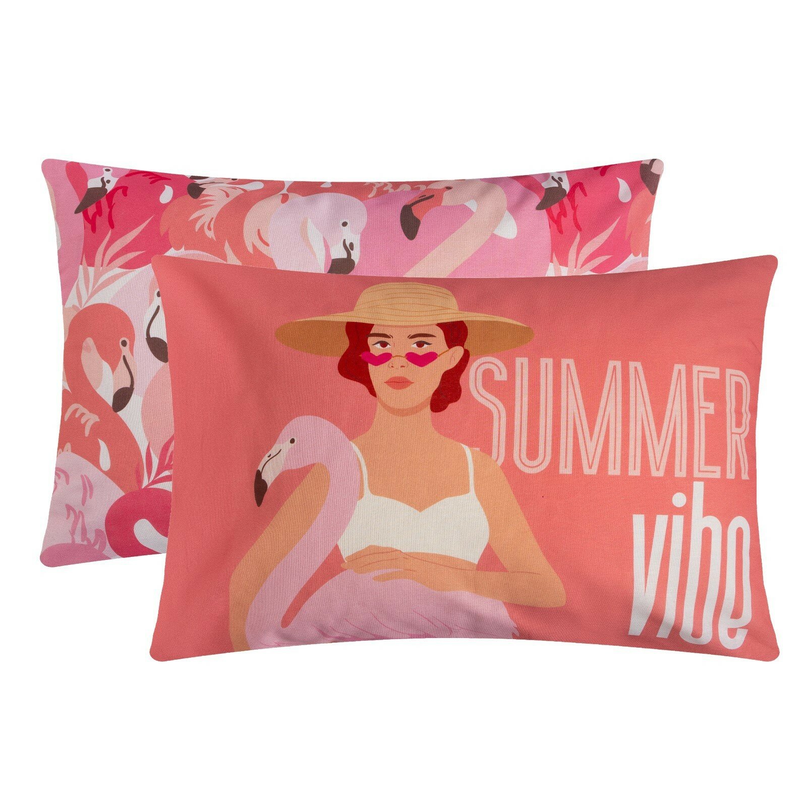 Комплект наволочек Summer vibe 50х70 см - 2 шт, 100% хлопок, бязь