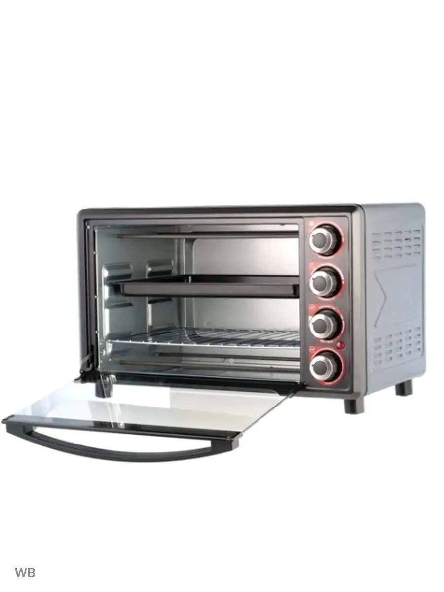 Мини-печь CENTEK CT-1530-36 Grill, black - фото №9