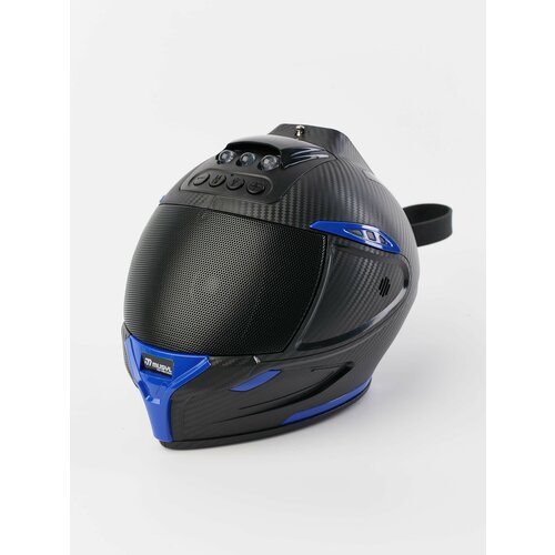 Колонка портативная беспроводная с радио и блютуз акустическая система USB flash microSD FM радио караоке светодиодный фонарь 175600₽