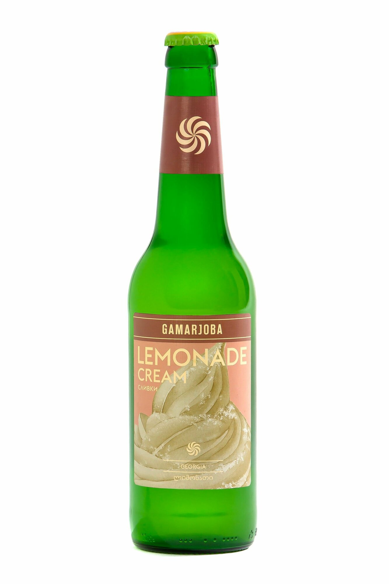 Лимонад Gamarjoba Сливки 500мл Global Beer Georgia - фото №1