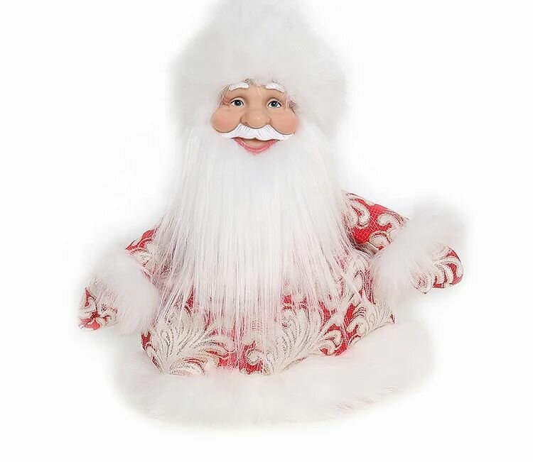 фото "Дед Мороз" - новогодний мешок для подарков, 25 см, TG-101