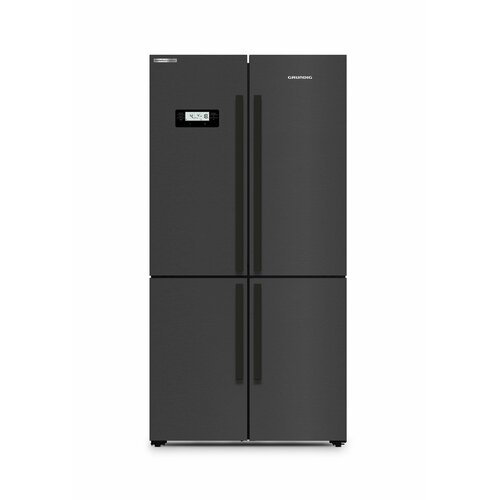 Холодильник многодверный Grundig GQN20130LXBR, No Frost, стальной антрацит