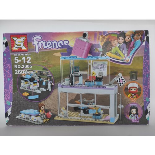 Конструктор SX Frienas 3005 Френдс Гонщицы спортивная сумка lego friends girls rock