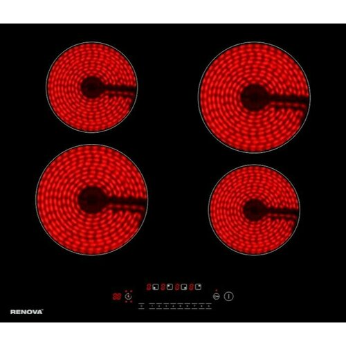 Электрическая варочная панель RENOVA TC-460BS1 (черный)