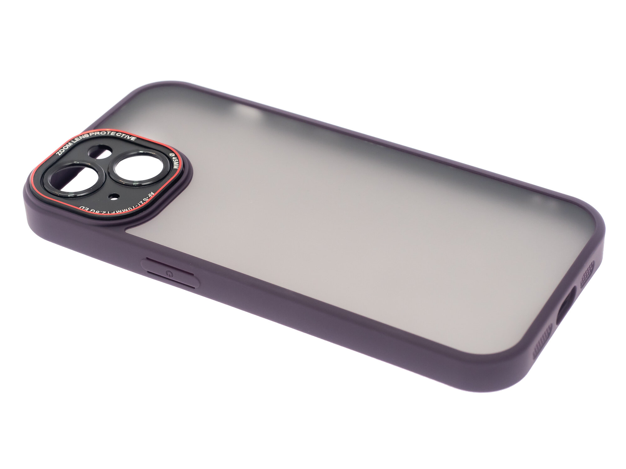 Чехол-накладка для iPhone 15 VEGLAS Crystal Shield фиолетовый — фото 2