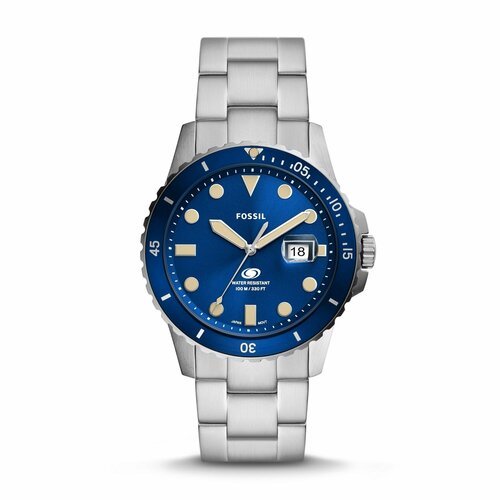 фото Наручные часы fossil, серебряный