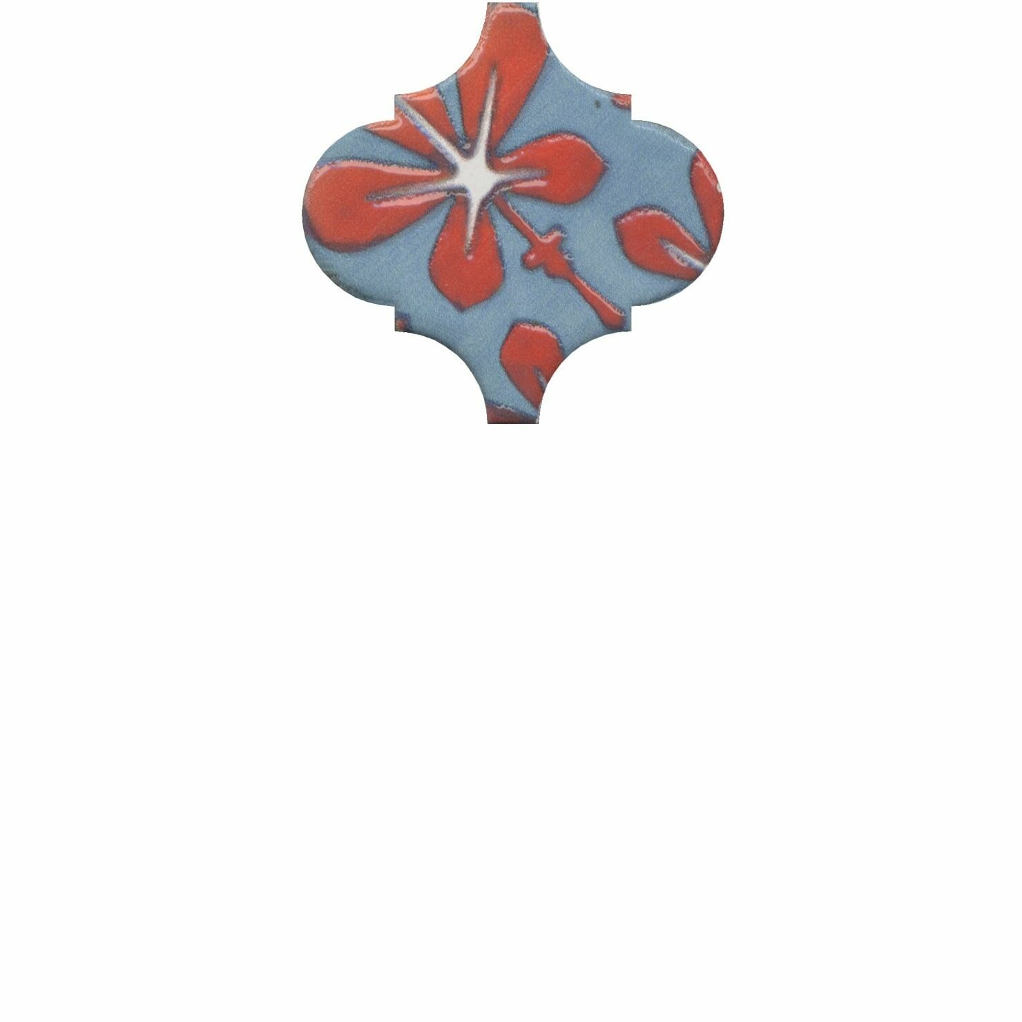 фото Арабески Майолика орнамент 6,5*6,5 керам, декор Цена за 31шт