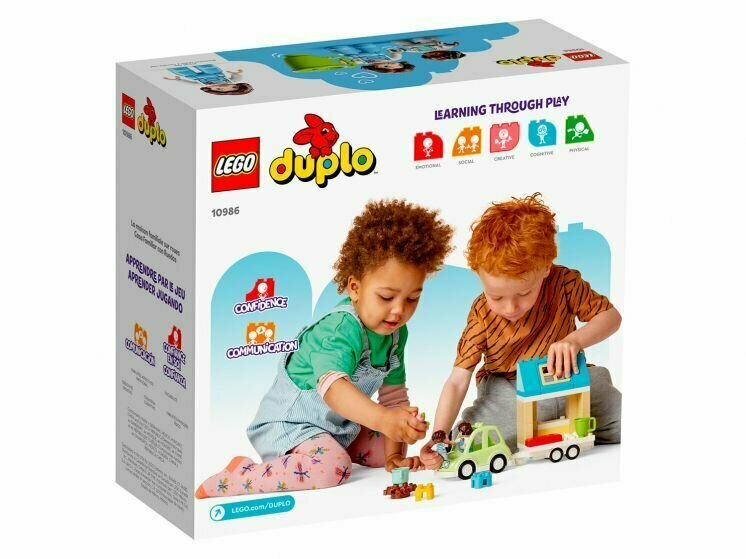 Конструктор LEGO DUPLO Семейный дом на колесах 10986