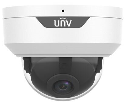 Видеокамера IP UNIVIEW IPC322LB-AF28WK-G купольная антивандальная, 1/2.9" 2 Мп КМОП 30 к/с, ИК-подсветка до 30м, 0.01 Лк F2.0, объектив 2.8 мм