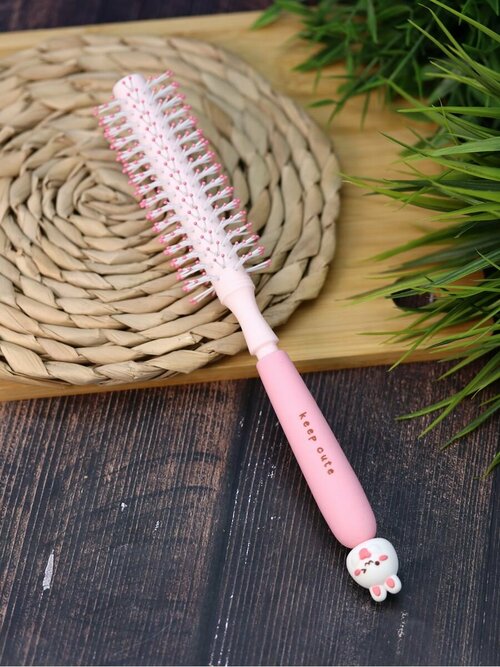 Расческа для волос, брашинг Keep cute pink
