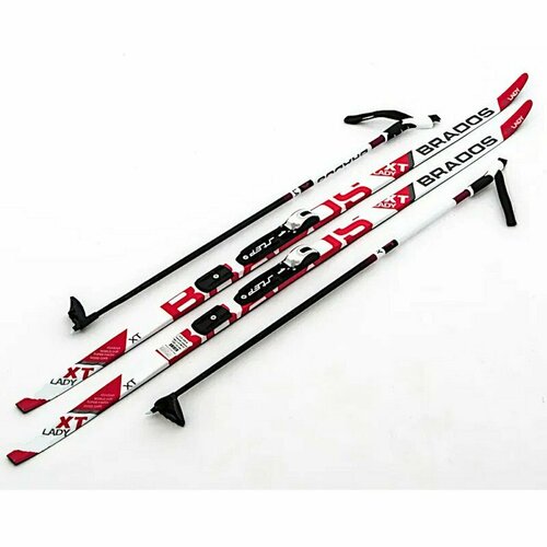 Лыжный комплект STC Brados XT Lady step (170 / NN75 / красный-белый-серый)