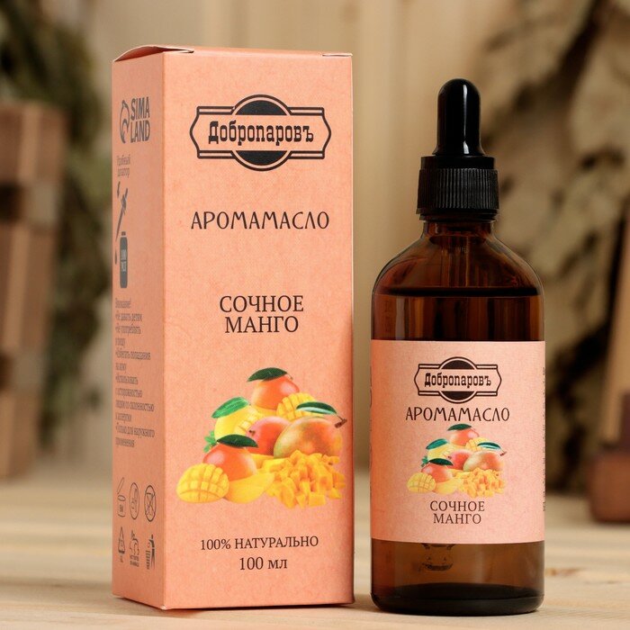 Эфирное масло "Сочное манго", 100 мл "Добропаровъ" (арт. 9865963)