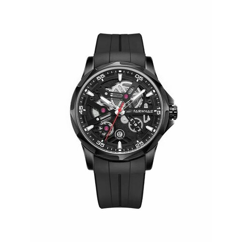 фото Наручные часы fairwhale fw6620r3black, красный, черный