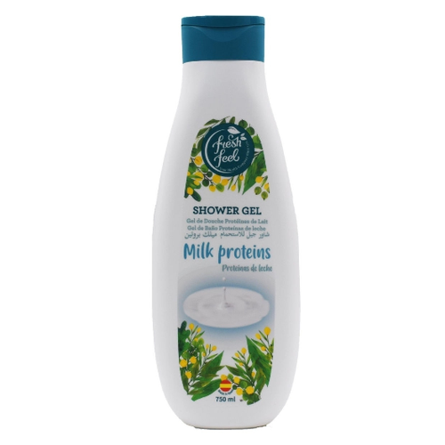 FRESH FEEL, Гель для душа, Молочные протеины, 750 мл 1288