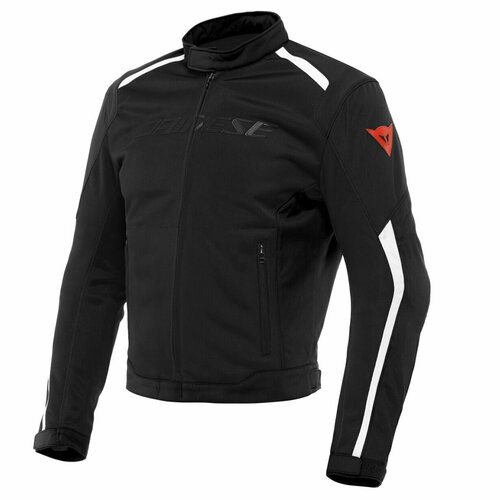 Мотокуртка мужска текстильная Dainese HYDRAFLUX 2 AIR D-DRY JACKET Black/White, (р.54)