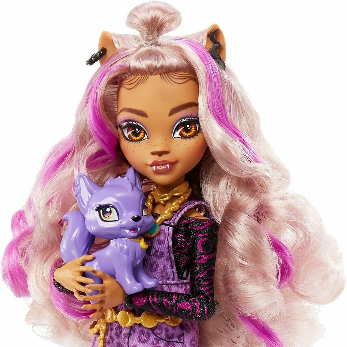 Кукла Mattel - Monster High - Clawdeen Wolf Doll с питомцем и аксессуарами (G3 HHK52)