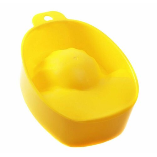 Domix Ванночка для маникюра, пластик, желтый, 2 штуки domix ванночка для маникюра пластик белый