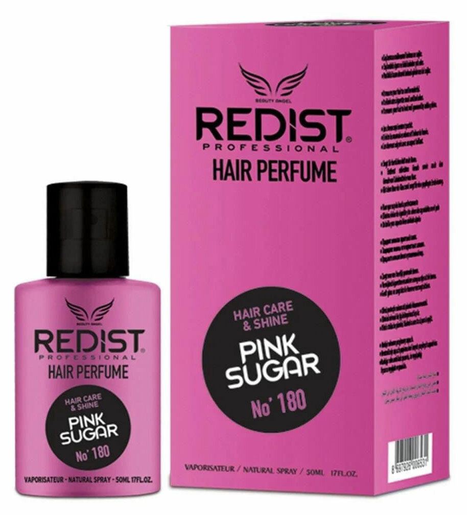 Спрей-блеск для волос Redist Hair Care Perfume Pink Sugar 180, 50 мл - фото №6