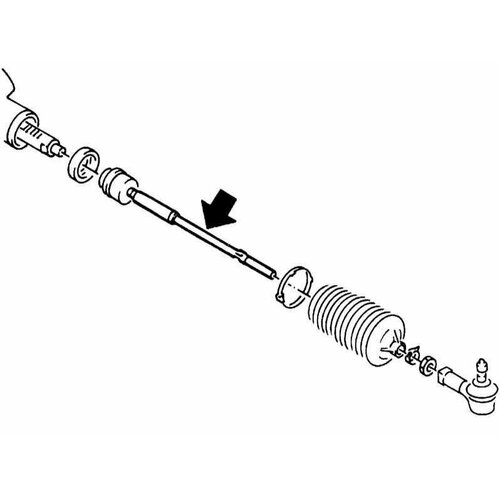 Eurorepar Тяга рулевая AUDI A3 96-03, SKODA OCTAVIA 96-, VW BORA/GOLF IV 97-