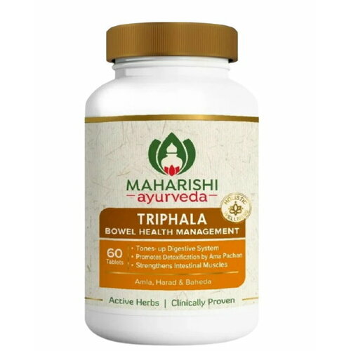 Triphala/Трифала, комплексное очищение и восстановление организма, 60 шт.