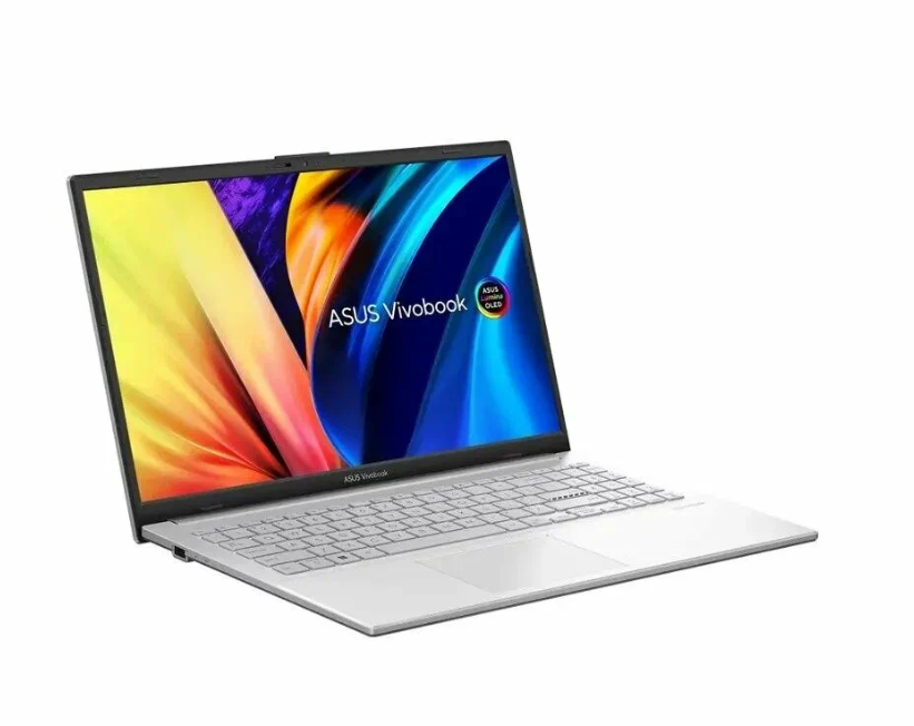 15.6" Ноутбук ASUS Vivobook Go 15 OLED, Ryzen 5 7520U (2.8 ГГц), RAM 16 ГБ, SSD 512 ГБ, AMD Radeon Graphics, DOS, (90NB0ZR1-M01CC0), Silver