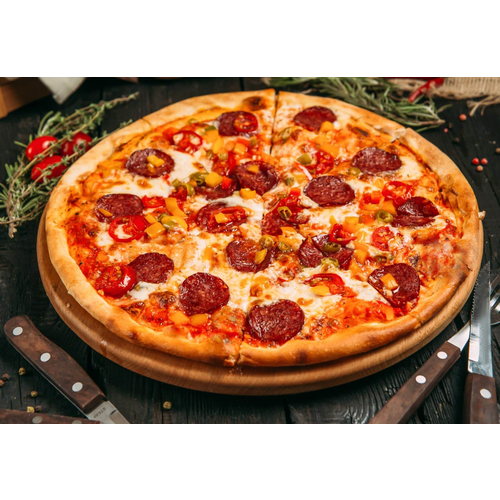 Доска для пиццы из дуба