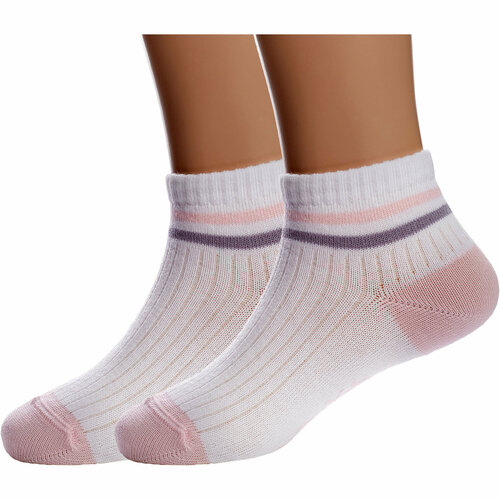 фото Носки conte 2 пары, размер 14, белый