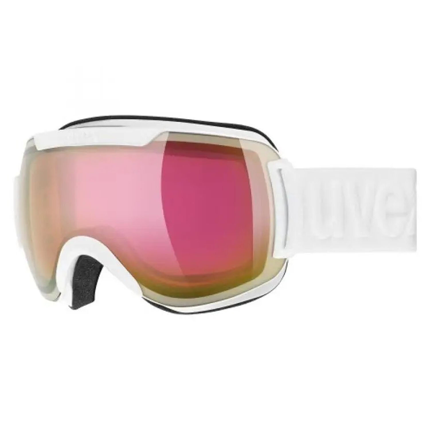 Очки горнолыжные UVEX Downhill 2000 FM S2 White Dl/Pink-Rose