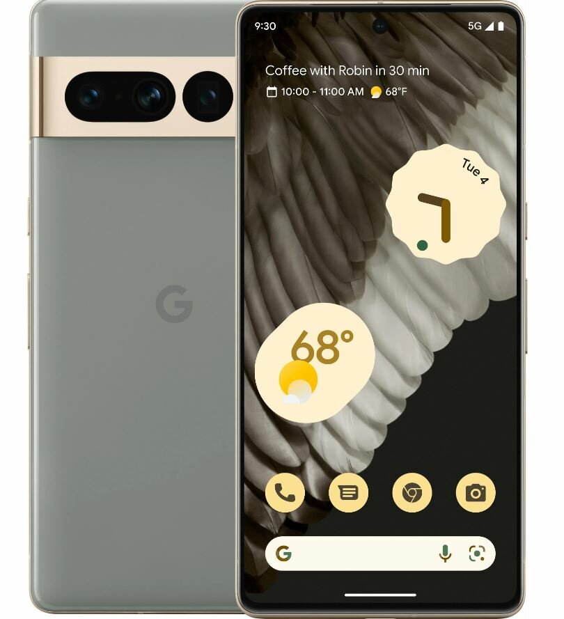 Смартфон Google Pixel 7 Pro 12/128 ГБ JP, nano SIM+eSIM, ореховый