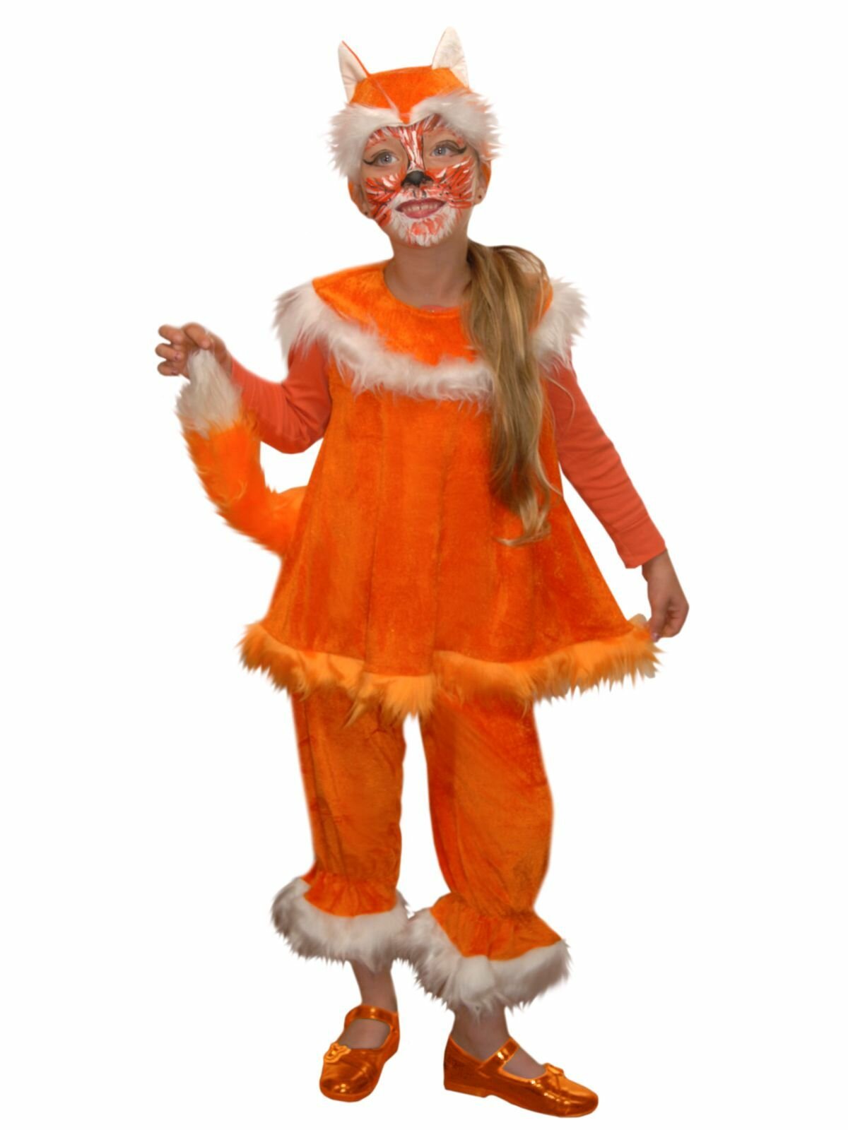 Карнавальный костюм детский Лисичка 2