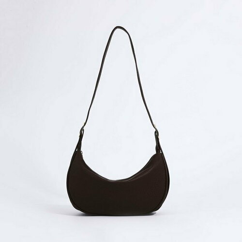 фото Сумка багет сима-ленд, золотой, коричневый