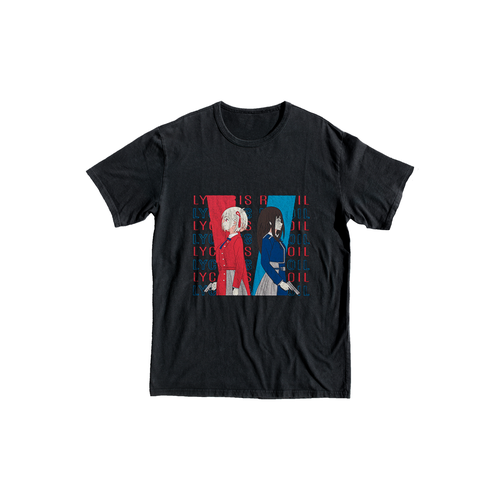 фото Футболка, размер l, черный animedrop