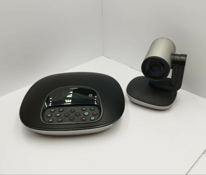 Система для видеоконференций Logitech VC GROUP 886-000062 Video speakerphone 1080p Bluetooth Черный