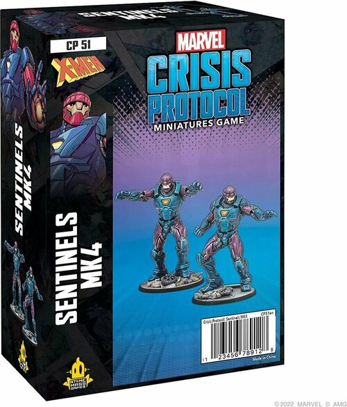 Настольная игра MARVEL CRISIS PROTOCOL: SENTINEL MKIV EN