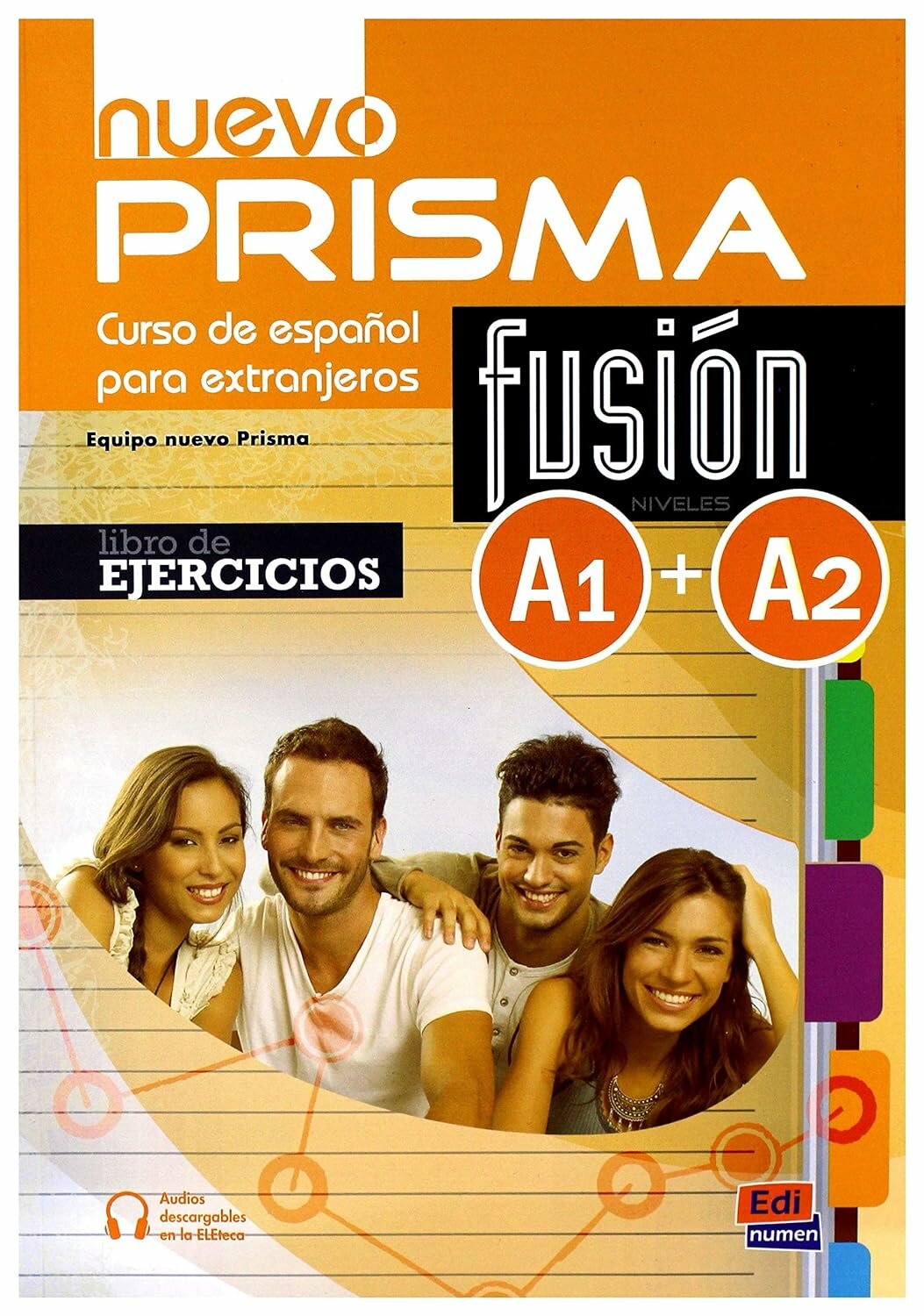 Nuevo Prisma Fusion. Niveles A1 + A2. Libro de ejercicios (+CD) - фото №1