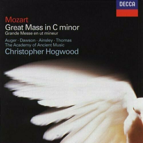 AUDIO CD Mozart: Mass in C minor, K427 'Great'. Hogwood mozart mass in c minor k427 philippe herreweghe orchestre des champs elysees [digibook]