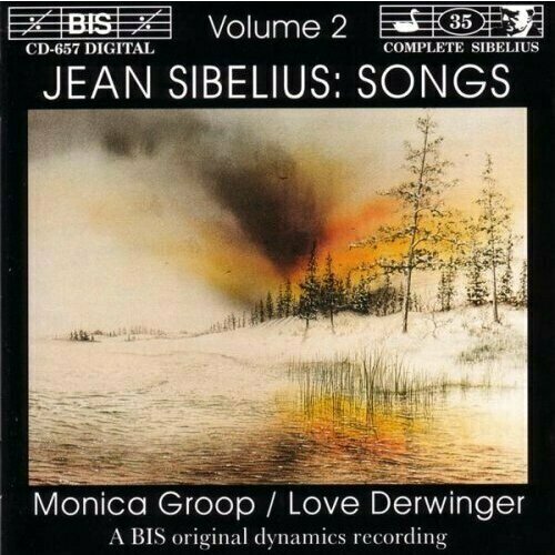 AUDIO CD Sibelius - Songs, Vol.2 / Monica Groop audio cd sta 1 op 120 sta op 108 two songs op 91 1 cd