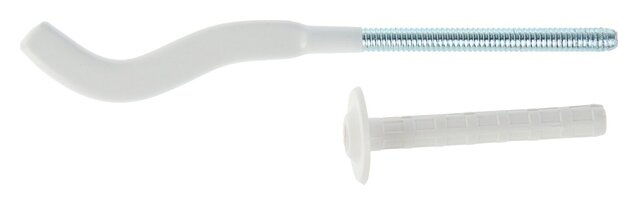 NNB Кронштейн формованый для алюминиевых радиаторов Omec 170х7 мм дюбель обрезиненный