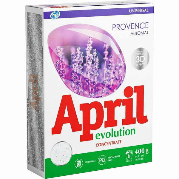 Стиральный порошок APRIL Evolution Provence (автомат), 0.4 кг
