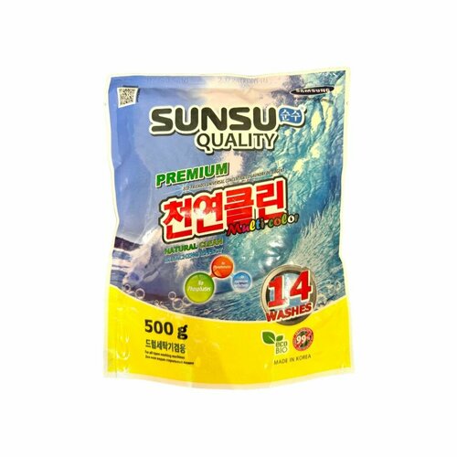 SANDOKKAEBI Универсальный бесфосфатный концентрированный порошок дстирки цветного белья 500г 505₽