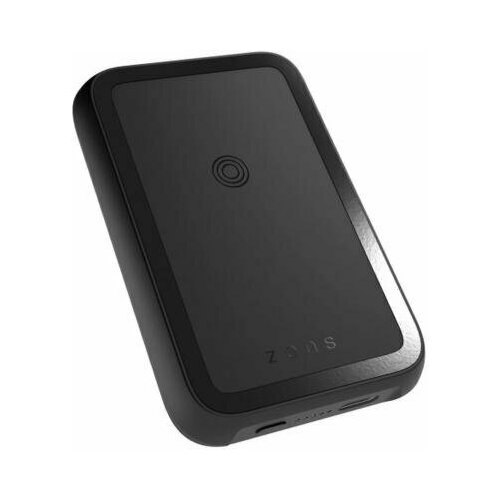 Внешний аккумулятор ZENS Magnetic Single Wireless Powerbank 4000 mAh Цвет-черный черный 449900₽