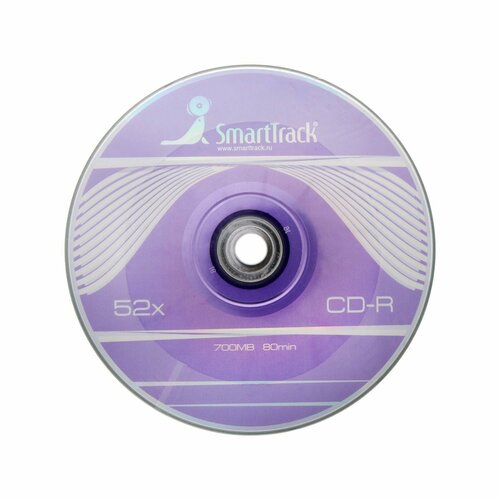 Диск CD-R SmartTrack100, 52x, 700 Мб, 10 шт.