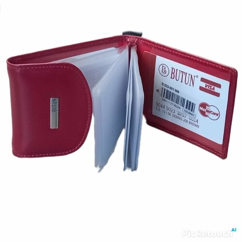 Визитница BUTUN, красный