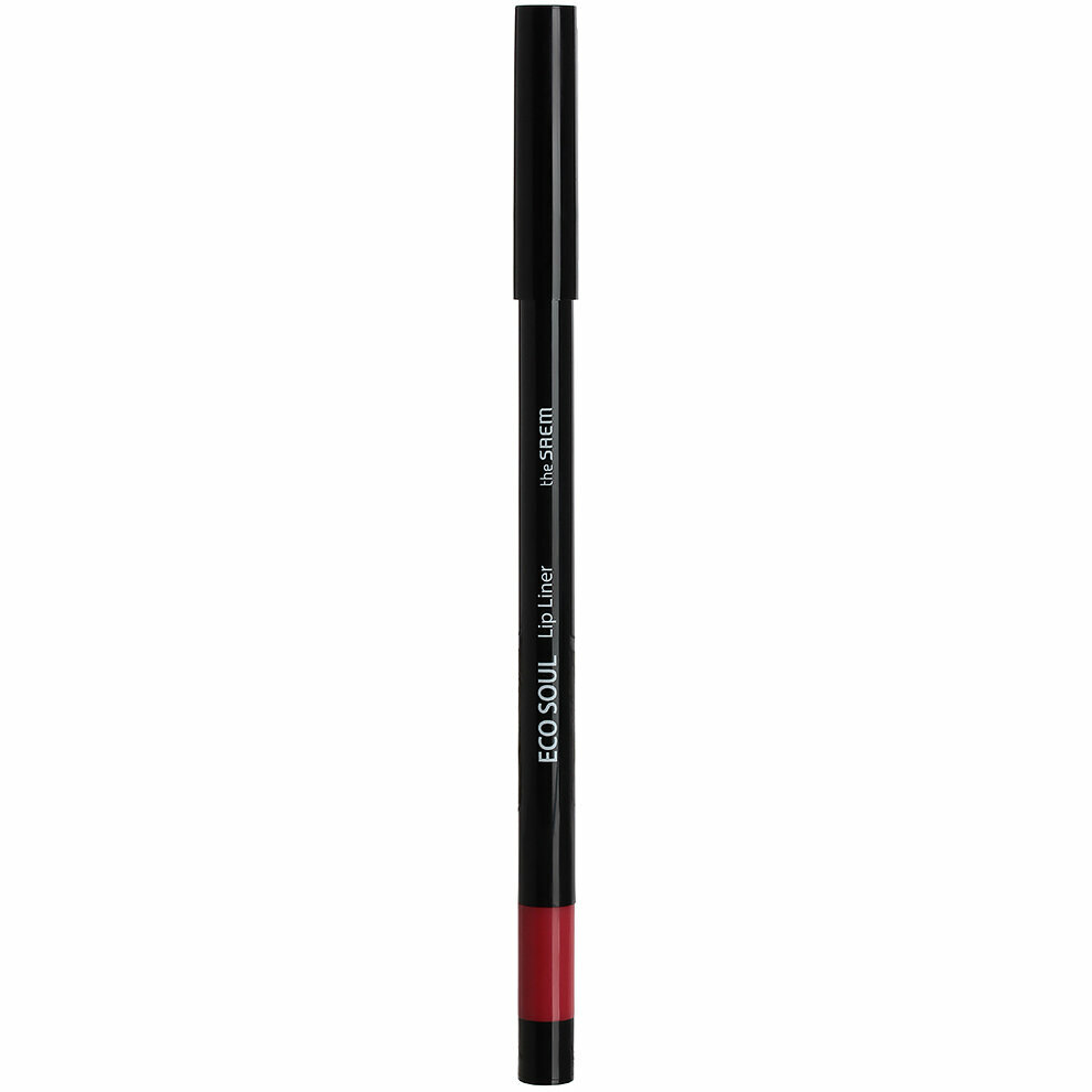 Карандаш для губ The Saem Eco Soul Lip Liner RD01 French Red, 0.2 г